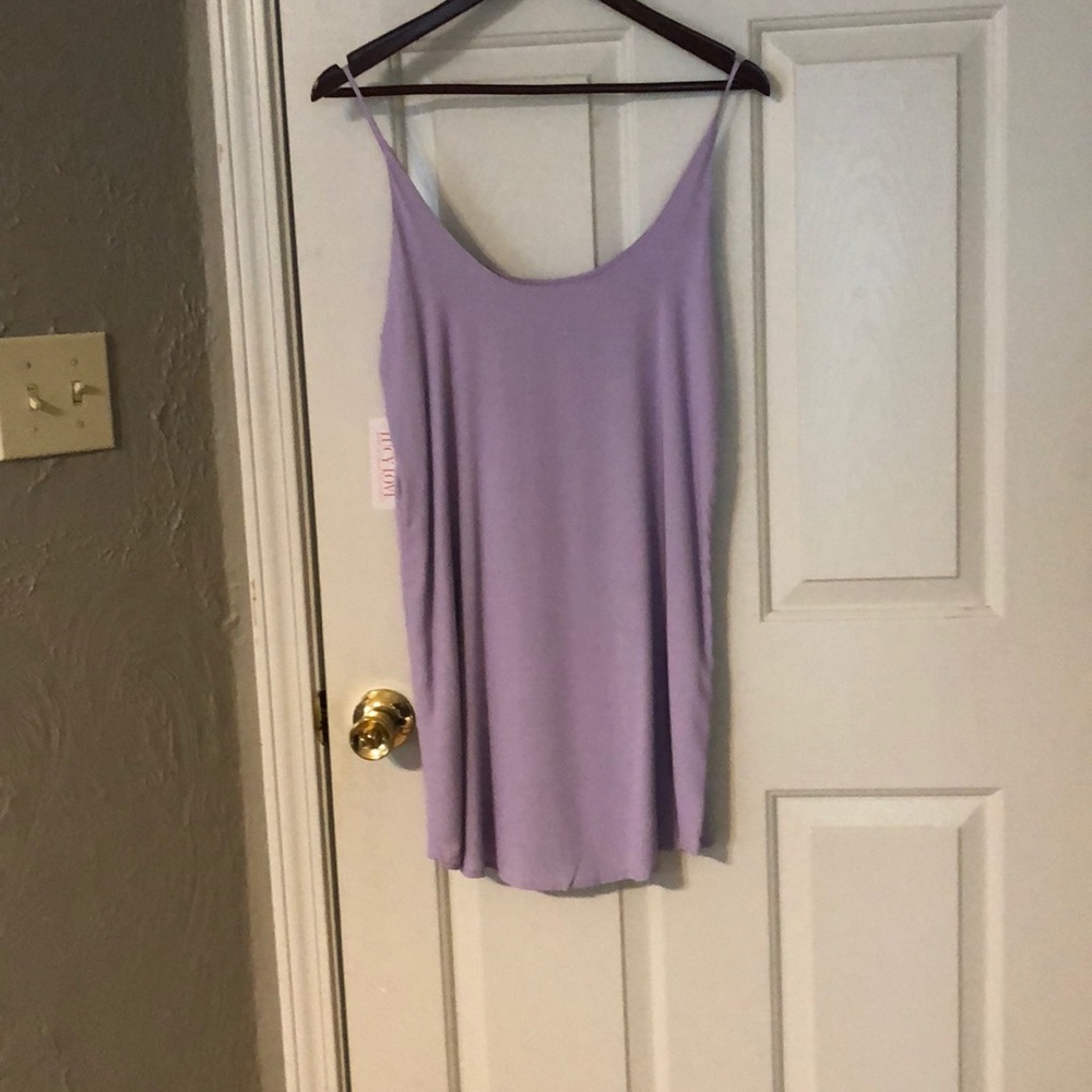 New S Purple Dress
